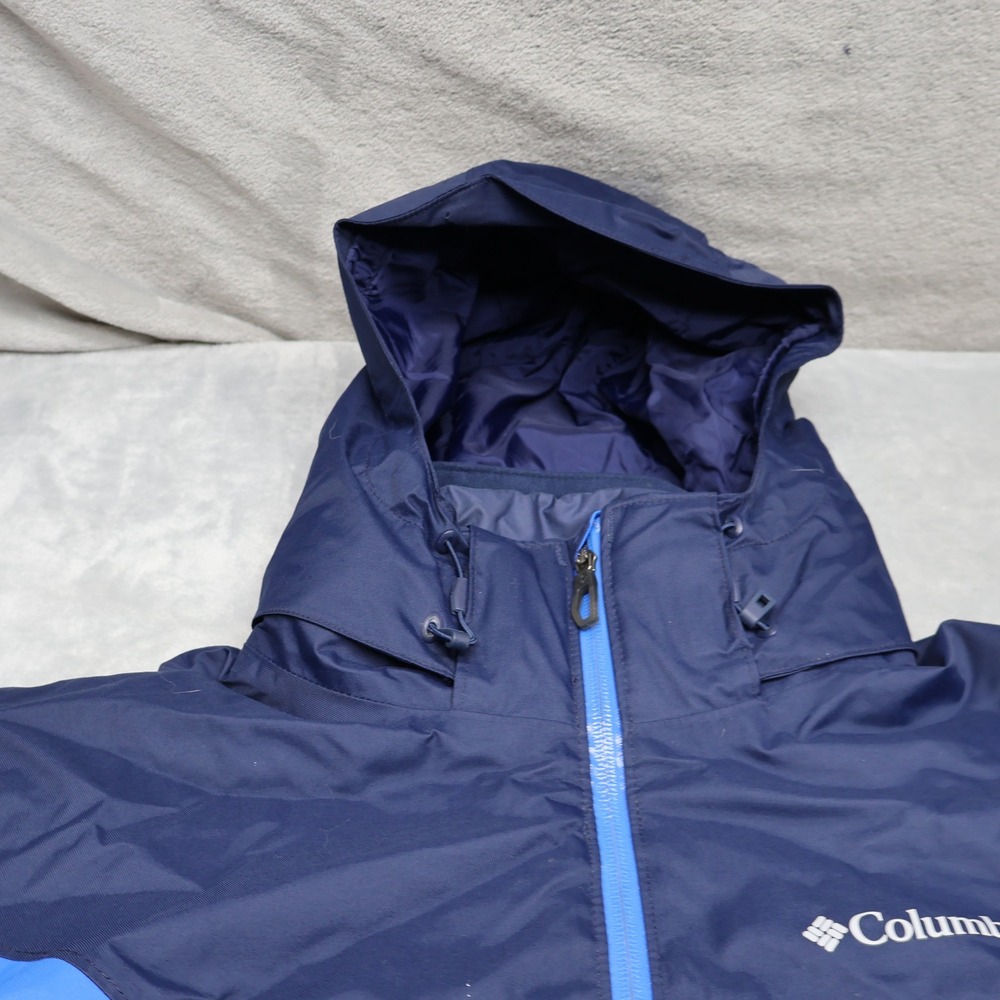 Columbia Jacket Men Medium Blue Whirlibird Omni-Heat Insulated Rmvble Liner 3in1 - Picture 4 of 16